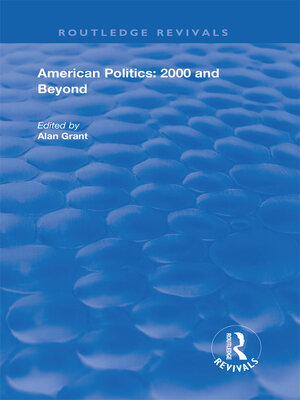 cover image of American Politics--2000 and beyond